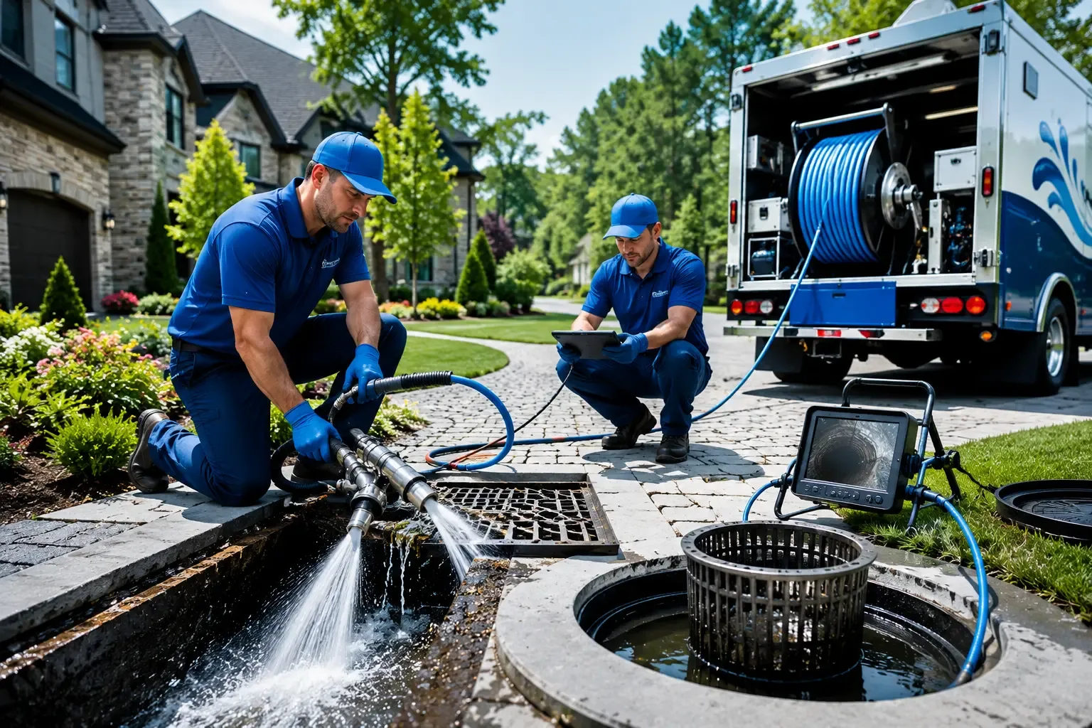 Local outdoor drain cleaning professionals in Kincaid, KS
